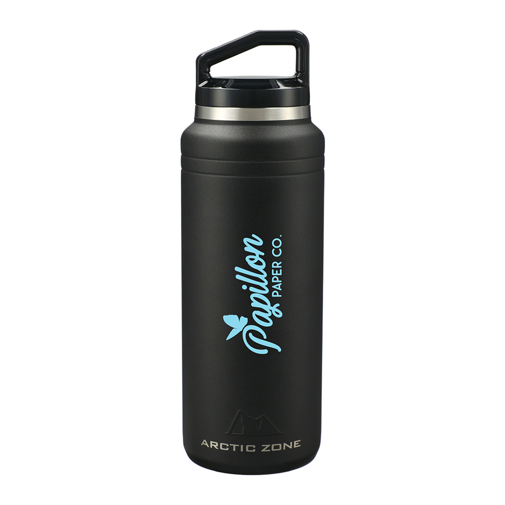 branded Arctic Zone Titan Copper Bottle 1L, from our range of promotional Drink Bottles - Metal