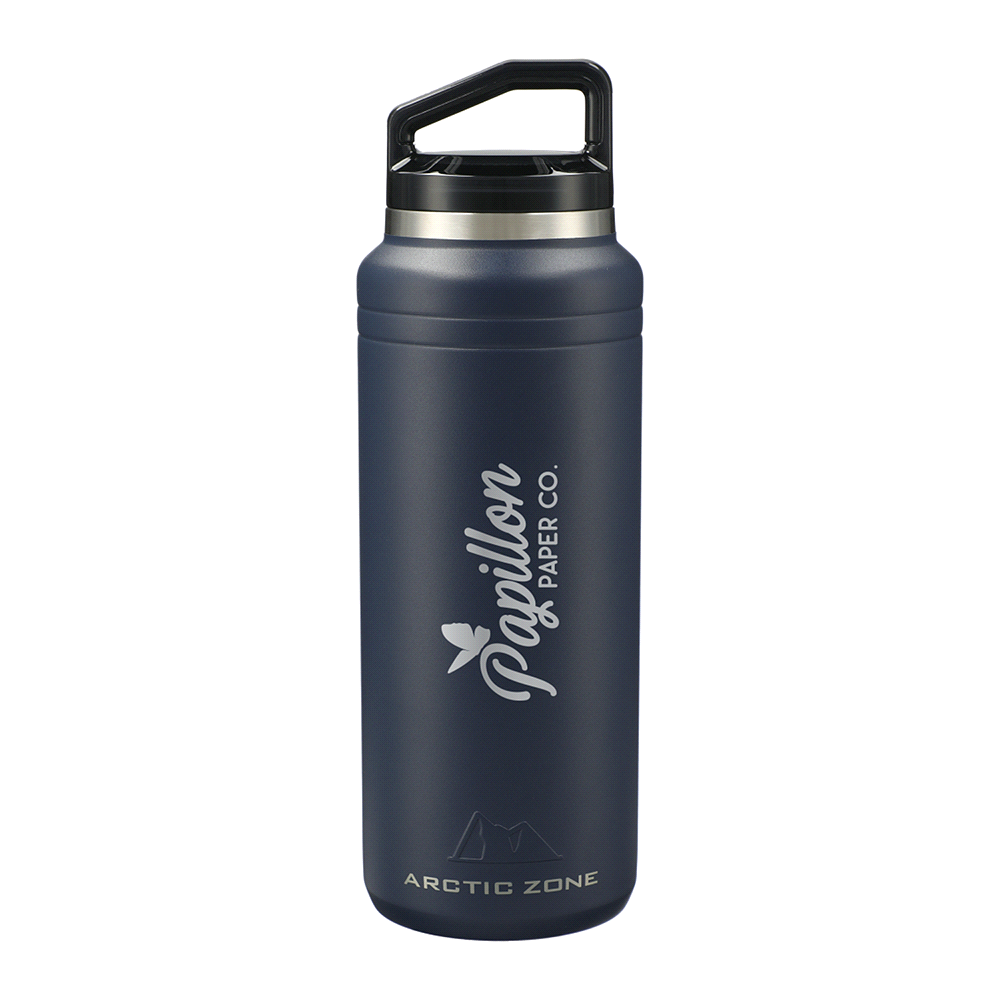 branded Arctic Zone Titan Copper Bottle 1L, from our range of promotional Drink Bottles - Metal
