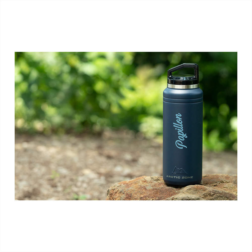 branded Arctic Zone Titan Copper Bottle 1L, from our range of promotional Drink Bottles - Metal