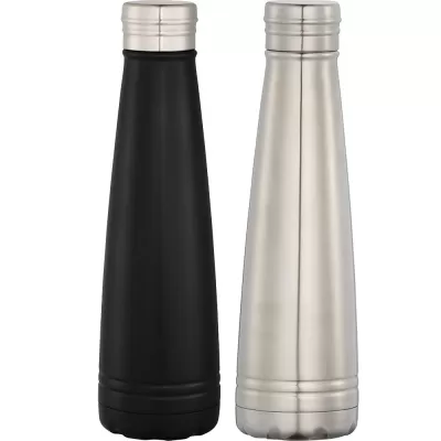 branded Duke Copper Vacuum Insulated 470ml, from our range of promotional Drink Bottles - Metal