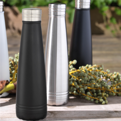 branded Duke Copper Vacuum Insulated 470ml, from our range of promotional Drink Bottles - Metal