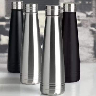 branded Duke Copper Vacuum Insulated 470ml, from our range of promotional Drink Bottles - Metal