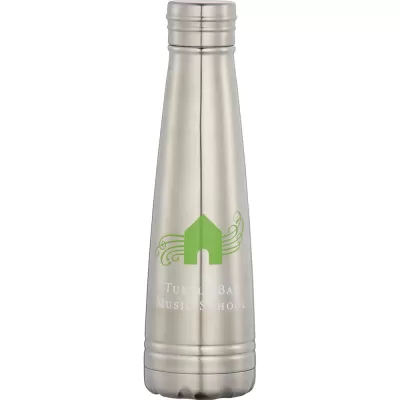 branded Duke Copper Vacuum Insulated 470ml, from our range of promotional Drink Bottles - Metal