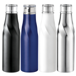 branded Hugo Auto-Seal Copper Vacuum Insulated Bottle 700ml, from our range of promotional Drink Bottles - Metal