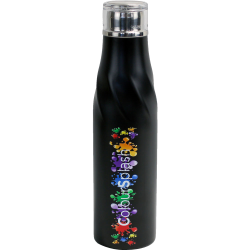 branded Hugo Auto-Seal Copper Vacuum Insulated Bottle 700ml, from our range of promotional Drink Bottles - Metal