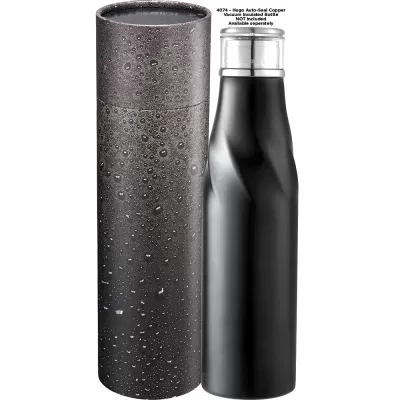 branded Hugo Auto-Seal Copper Vacuum Insulated Bottle 700ml, from our range of promotional Drink Bottles - Metal