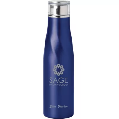 branded Hugo Auto-Seal Copper Vacuum Insulated Bottle 700ml, from our range of promotional Drink Bottles - Metal