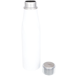 branded Hugo Auto-Seal Copper Vacuum Insulated Bottle 700ml, from our range of promotional Drink Bottles - Metal