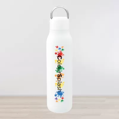 branded Marka Copper Vac Bottle w/ Metal Loop 600ml, from our range of promotional Drink Bottles - Metal