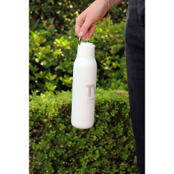 branded Marka Copper Vac Bottle w/ Metal Loop 600ml, from our range of promotional Drink Bottles - Metal