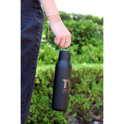 branded Marka Copper Vac Bottle w/ Metal Loop 600ml, from our range of promotional Drink Bottles - Metal