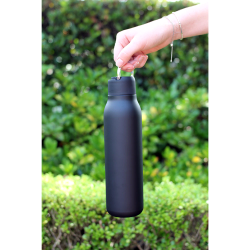 branded Marka Copper Vac Bottle w/ Metal Loop 600ml, from our range of promotional Drink Bottles - Metal