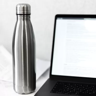 branded Mega Copper Vacuum Insulated Bottle 760ml, from our range of promotional Drink Bottles - Metal