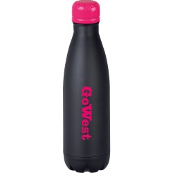 branded Mix-n-match Copper Vacuum Insulated Bottle 500ml, from our range of promotional Drink Bottles - Metal