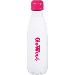 branded Mix-n-match Copper Vacuum Insulated Bottle 500ml, from our range of promotional Drink Bottles - Metal