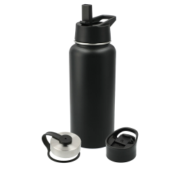 branded Trekk Highland 3-in-1 Copper Vacuum Bottle Kit 950ml, from our range of promotional Drink Bottles - Metal