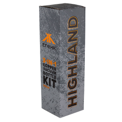 branded Trekk Highland 3-in-1 Copper Vacuum Bottle Kit 950ml, from our range of promotional Drink Bottles - Metal