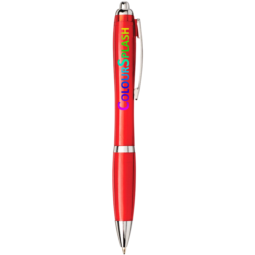 branded Nash Recycled PET Ballpoint Pen, from our range of promotional Bamboo & Wood Pens