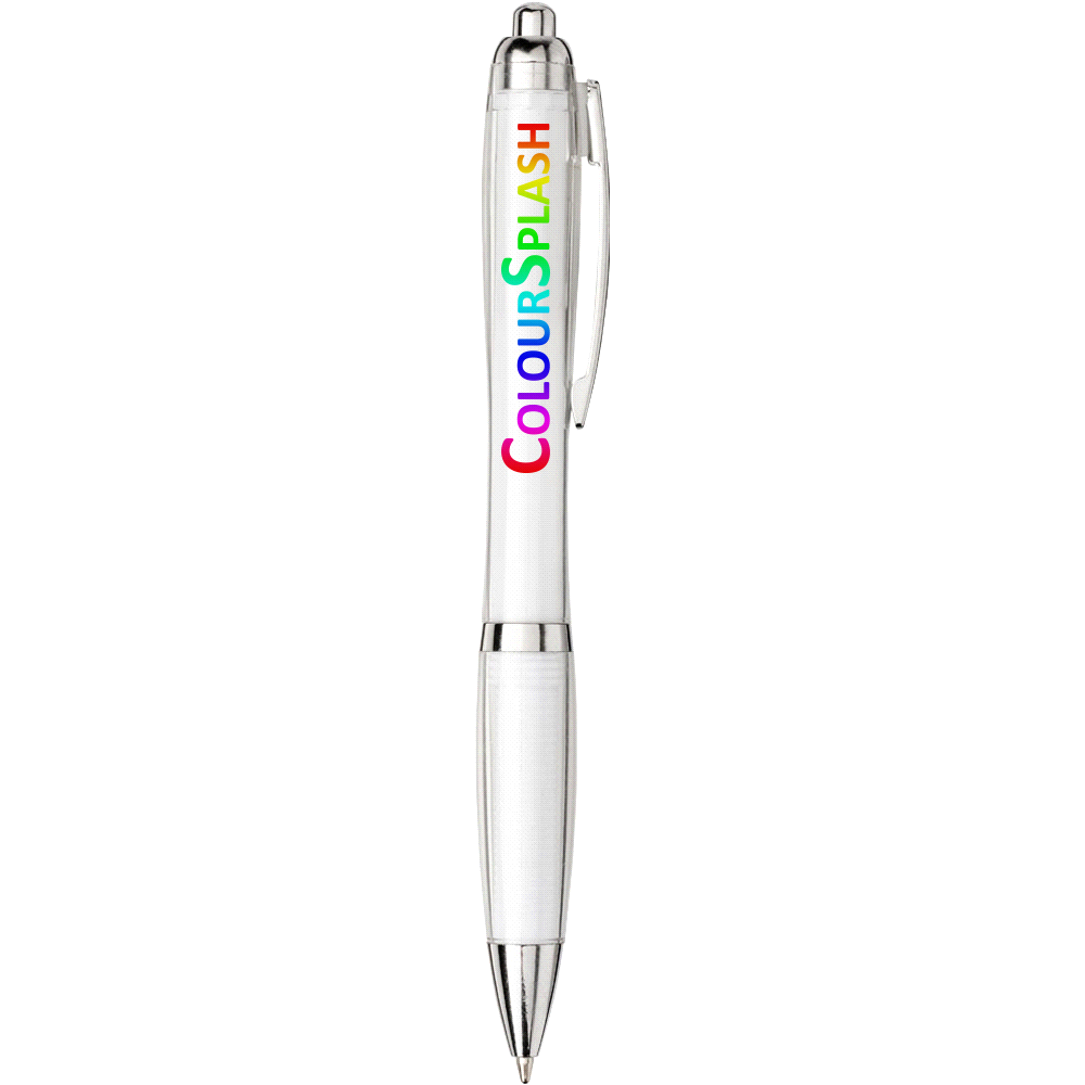 branded Nash Recycled PET Ballpoint Pen, from our range of promotional Bamboo & Wood Pens