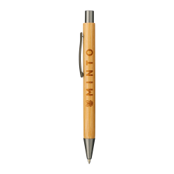 Bamboo & Wood Enviro Pens - Bamboo Quick-Dry Gel Ballpoint Bamboo