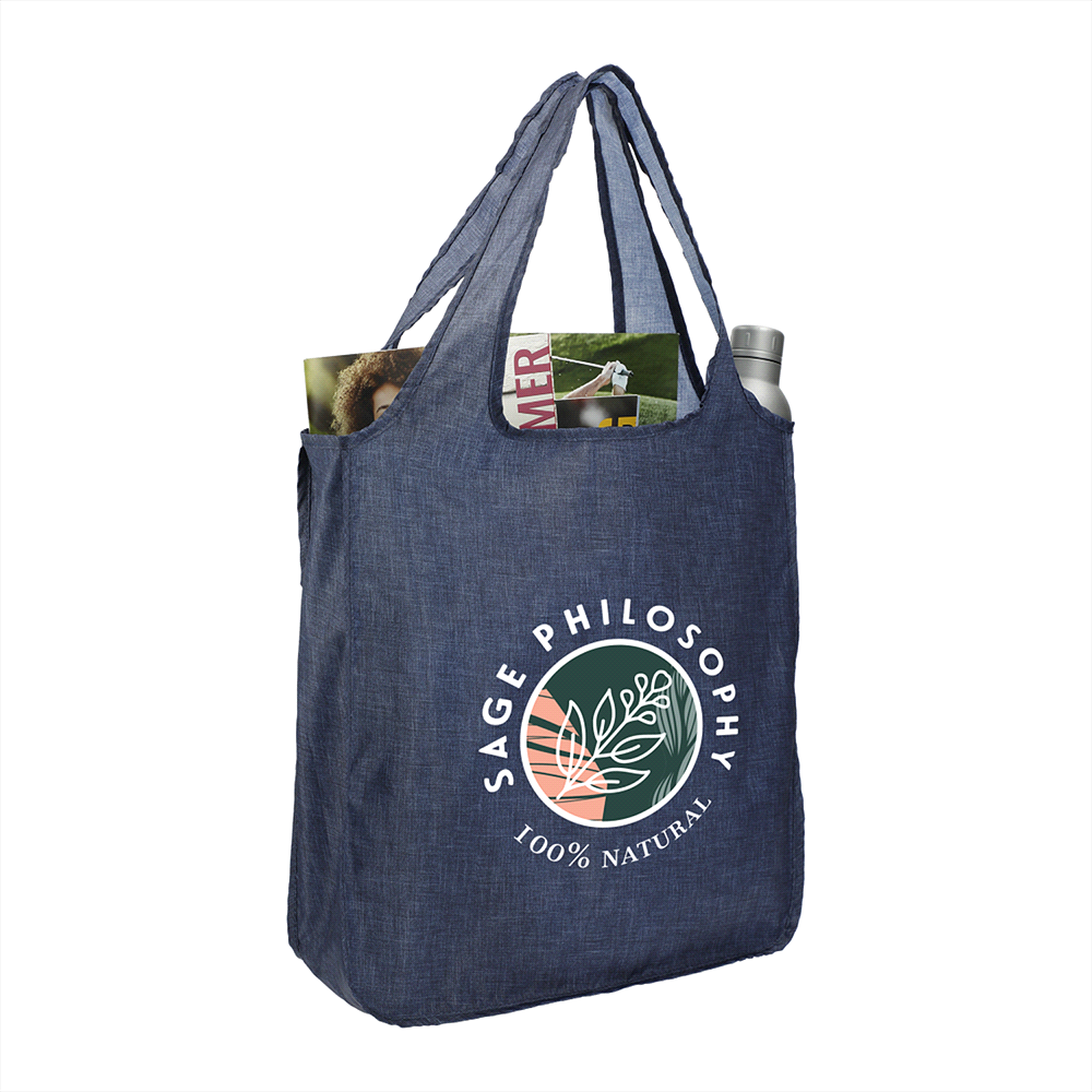 branded Ash Recycled Large Shopper Tote, from our range of promotional Shopping Tote Bags