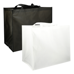 Shopping Tote Bags - Double Laminated Wipeable Jumbo Tote