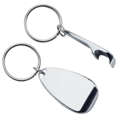 branded Don bottle opener keyring, from our range of promotional Bottle Openers