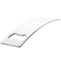branded Curved stainless steel bottle opener, from our range of promotional Bottle Openers