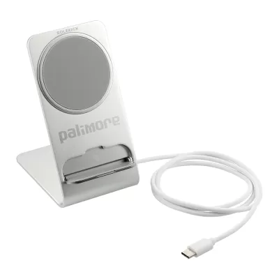 branded Solekick™MagClick® Fast Wireless Charging Stand, from our range of promotional Phone & Tablet Chargers