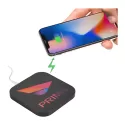 branded Ozone Wireless Charging Pad with Dual Outputs, from our range of promotional Phone &amp; Tablet Chargers
