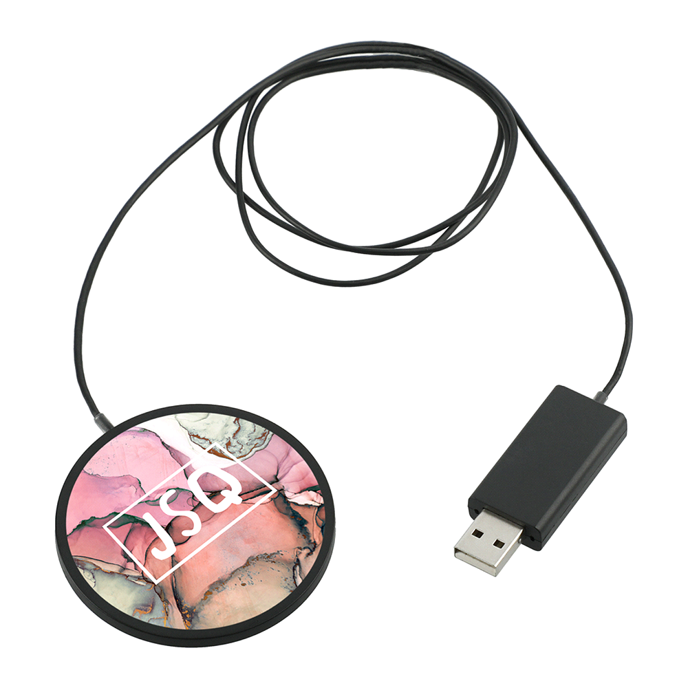 branded Ultra Thin Wireless Charging Pad, from our range of promotional Phone & Tablet Chargers