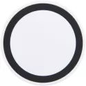 branded Freal Wireless Charging Pad, White/Solid Black, from our range of promotional Phone &amp; Tablet Chargers