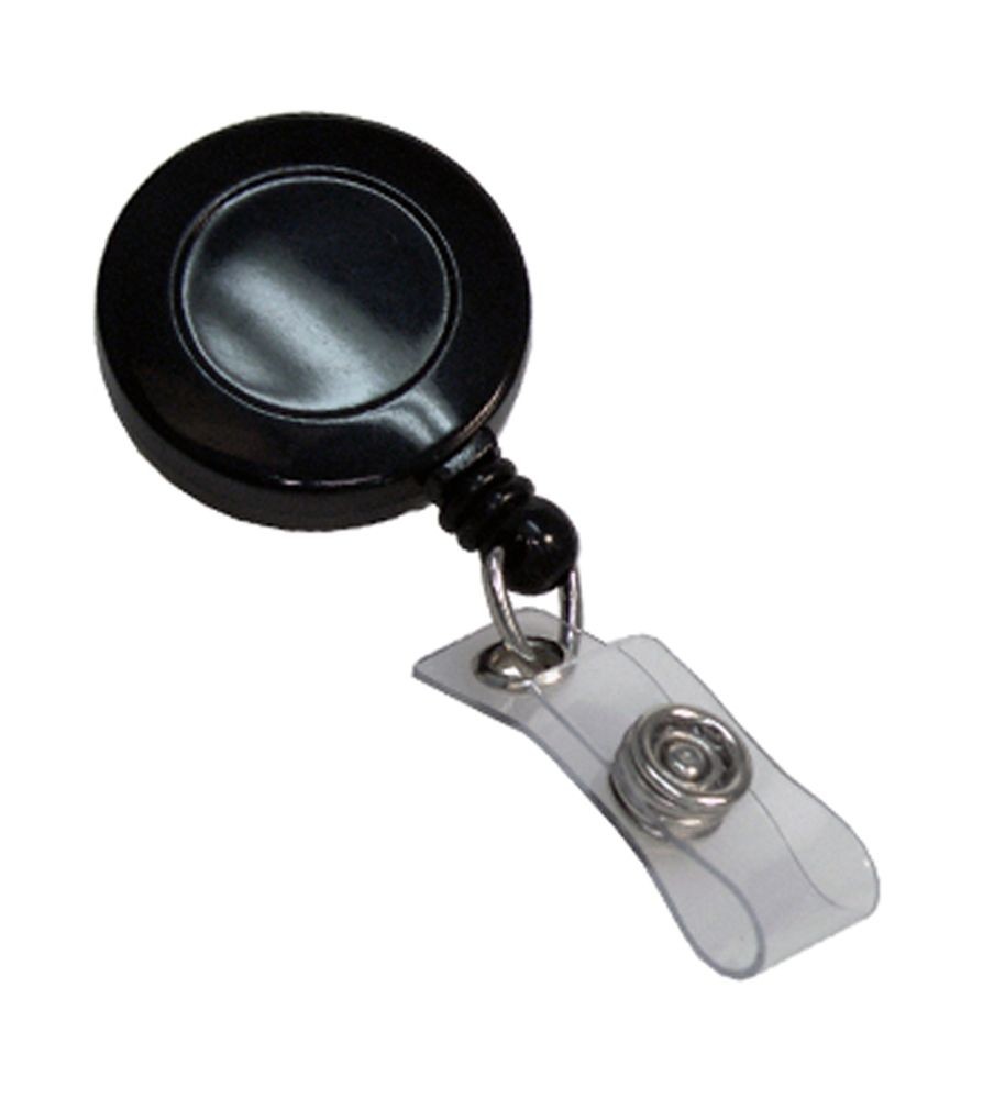 branded Round Retractable Badge Holder, from our range of promotional ID & Card Holders