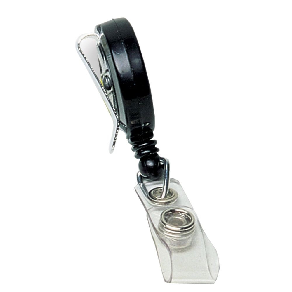 branded Round Retractable Badge Holder, from our range of promotional ID & Card Holders