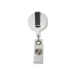 ID & Card Holders - Round Retractable Badge Holder