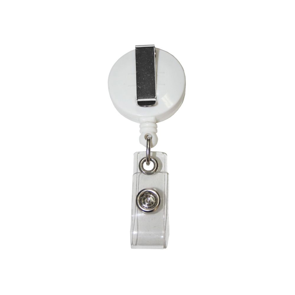 branded Round Retractable Badge Holder, from our range of promotional ID & Card Holders