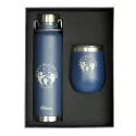 branded Thor Corzo Drink Bottle and Tumbler Gift Set, from our range of promotional Coffee Gift Sets