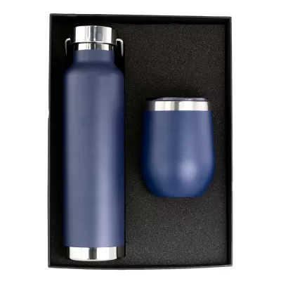 branded Thor Corzo Drink Bottle and Tumbler Gift Set, from our range of promotional Coffee Gift Sets