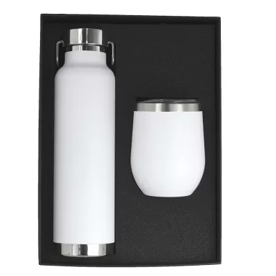 branded Thor Corzo Drink Bottle and Tumbler Gift Set, from our range of promotional Coffee Gift Sets