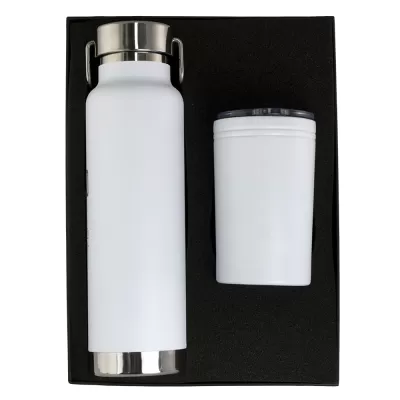 branded Thor Sherpa Drink Bottle and Tumbler Gift Set, from our range of promotional Coffee Gift Sets