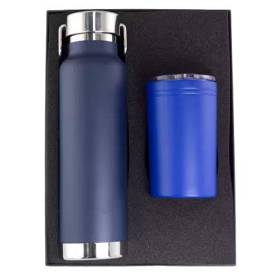 branded Thor Sherpa Drink Bottle and Tumbler Gift Set, from our range of promotional Coffee Gift Sets