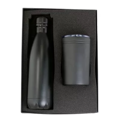 branded H2O Sherpa Drink Bottle and Tumbler Gift Set, from our range of promotional Glassware Gift Sets