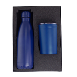 branded H2O Sherpa Drink Bottle and Tumbler Gift Set, from our range of promotional Glassware Gift Sets