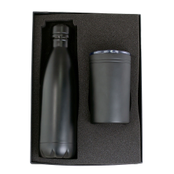 branded H2O Sherpa Drink Bottle and Tumbler Gift Set, from our range of promotional Glassware Gift Sets