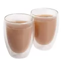 branded Glass Coffee &amp; Tea Set 300ml, from our range of promotional Glassware Gift Sets