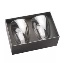 branded Glass Coffee &amp; Tea Set 300ml, from our range of promotional Glassware Gift Sets