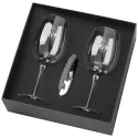 branded Wine Glass Set 430ml, from our range of promotional Glassware Gift Sets