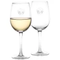 branded Wine Glass Set 430ml, from our range of promotional Glassware Gift Sets