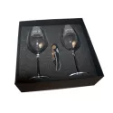branded Wine Glass Set 430ml, from our range of promotional Glassware Gift Sets
