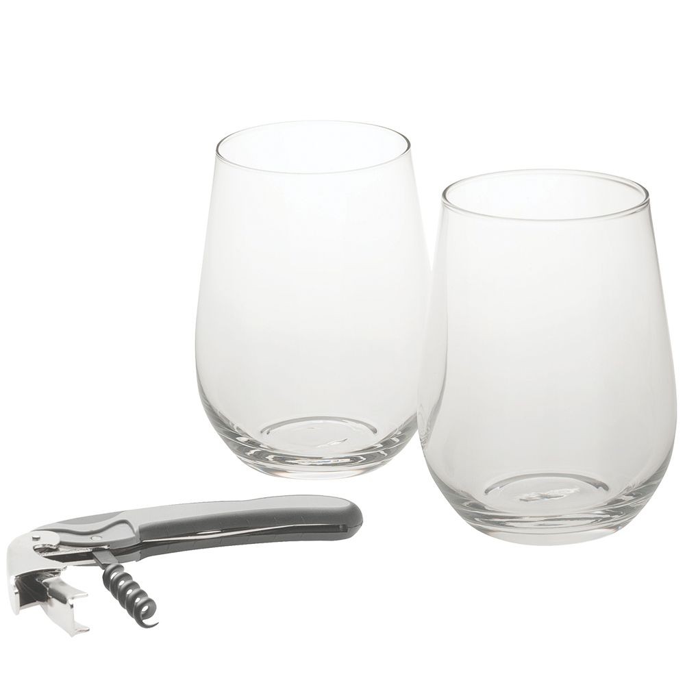 branded Wine Glass Set 450ml, from our range of promotional Glassware Gift Sets